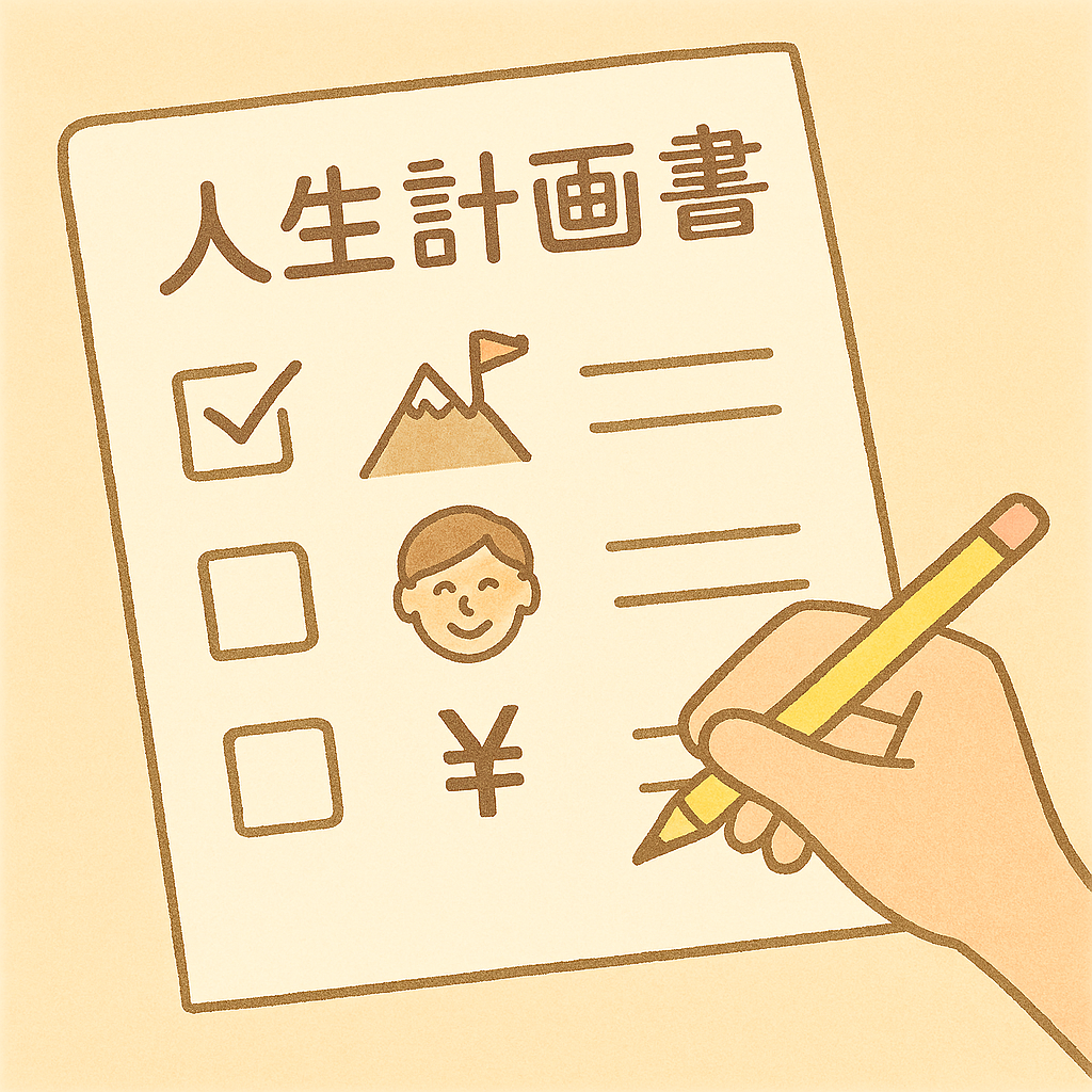 人生計画書とお金・健康・人間関係──３つの柱が支える「わたしの未来」